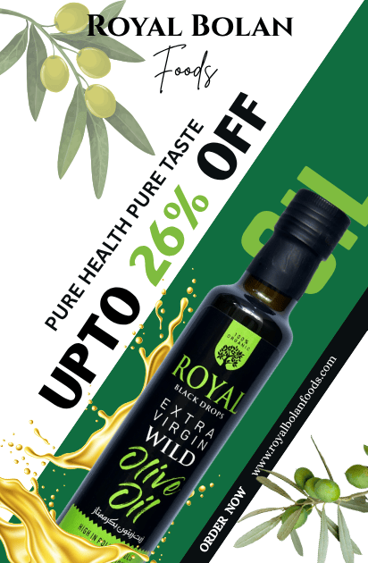 Royal Bolan Foods EVOO off poster