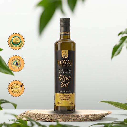 Extra Virgin Olive Oil (Golden Drop ) - Fresh Harvest and 100% Organic