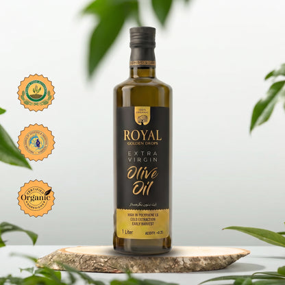 Extra Virgin Olive Oil (Golden Drop ) - Fresh Harvest and 100% Organic